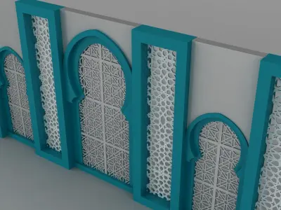 Islamic Decoration 3D model