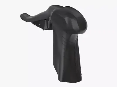 Shimano Dual Control Brake and Shift Lever GRX Di2 3D model