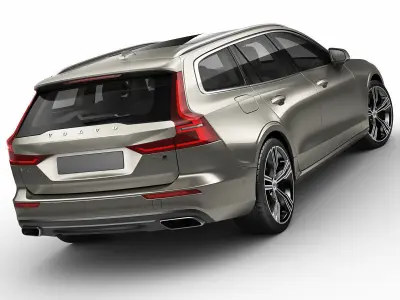 Volvo V60 2019 3D model