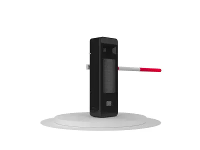 TERMINAL Low-poly 3D model