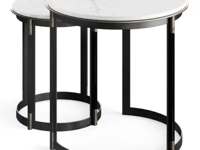 Laskasas Lyssa Coffee Table 3D model