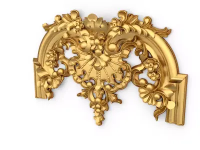 carved classic decorative ornament cnc 3d printing stl 37 3D print model