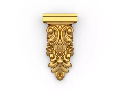 Classic decor ornament 66 3D model