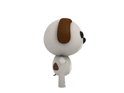 Little Dog 3D model