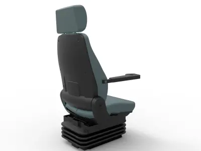 driver seat 3D model