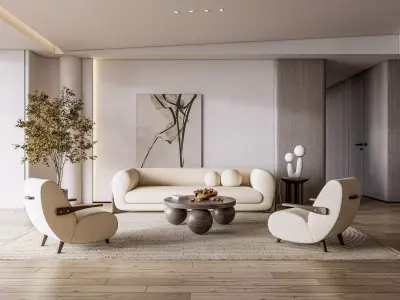 Living room 52 3D model