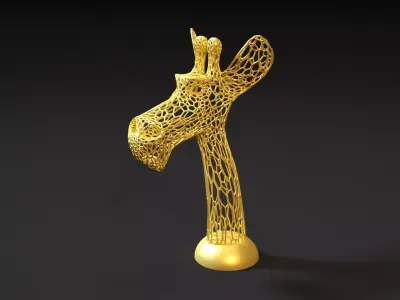 Giraffe 3D print model