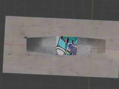 Skate ramp 3D model