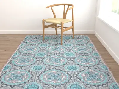 Rugs No 735 Low-poly 3D model