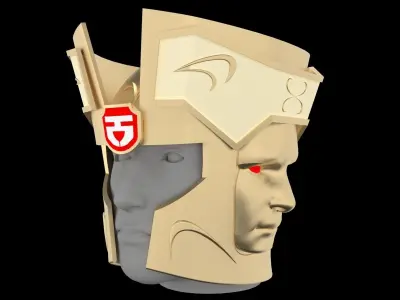 Gemini Helme 3D print model