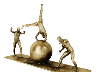 Decorative Sculpture v11 3D model