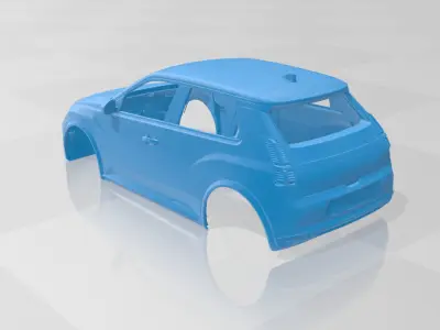 Renault 5 E-Tech - Body Car STL Model 3D print model