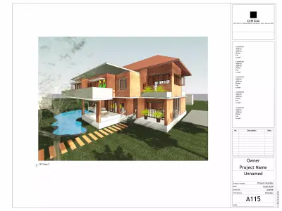 Tropical Residence  3D model