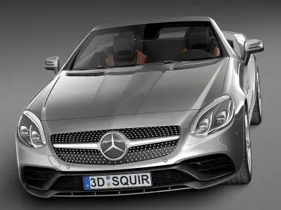 Mercedes-Benz SLC 2017 3D model