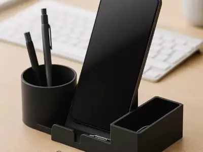 Modular Desk Organizer 3D print model