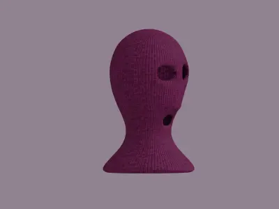 Ski Cycling Mask 3D model