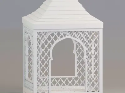 Moroccan gazebo 3D model