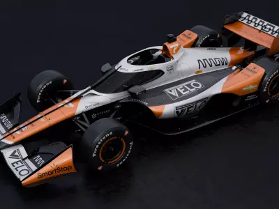 Dallara IR18 3D model
