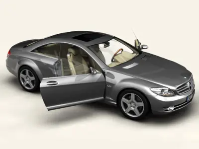 Mercedes CL-Class 3D model
