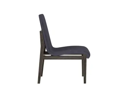 Driftwood Dining Chair 3D model