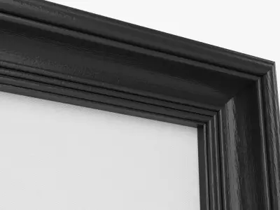 Frame square with picture 02 3D model