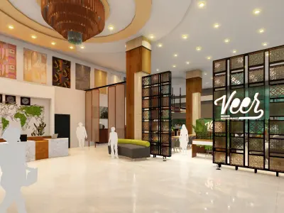 Indian Restaurant in Florida 3D model