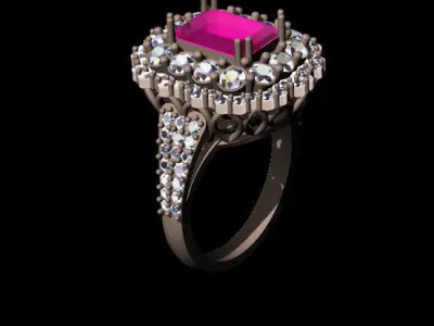 Brilliant Ring  3D print model