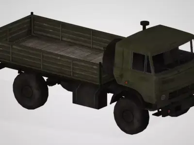 Vehicle - Truck 04 Low-poly 3D model