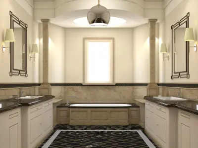 Bathroom 53 3D model