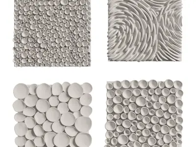 Coral Reef Wall Decor 3D model