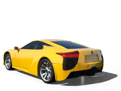 Lexus Car 3D model