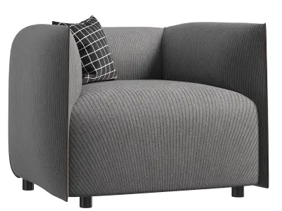  Mia Armchair By Mdf Italia 3D model