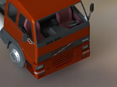 Volvo FH12 Globetrotter XL 1998 Truck 3D model