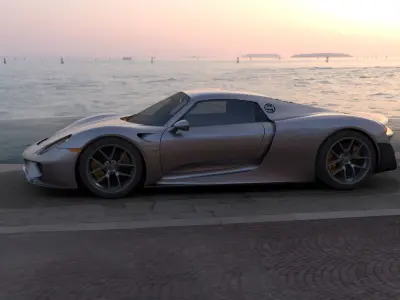 Porsche 918 Spyder 3D model