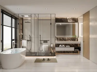 Bathroom 116 3D model