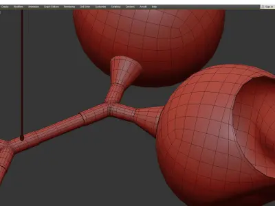 SOUL MODERN LUXURY 4 Low-poly 3D model