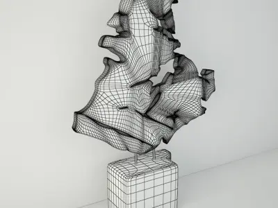 Teak Decoration 3D model