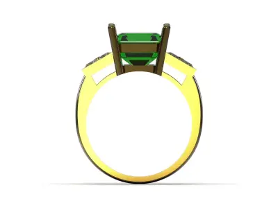 Luxury printable jewelry cad woman ring model jr00340 3D print model