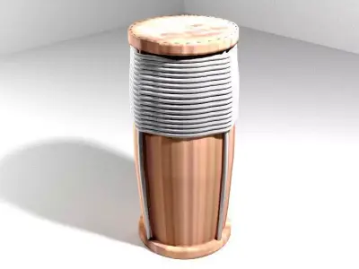 Musical Instrument Gendang 3D model