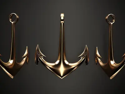 Anchor 3D model