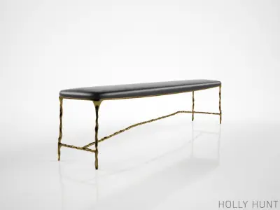 Holly Hunt VL bench 3D model