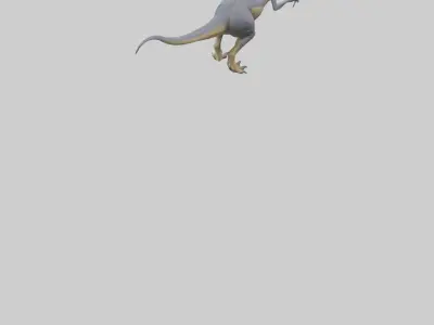 Dromaeosaurus model 3D model
