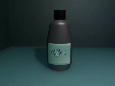 perfume anew bottle Texture