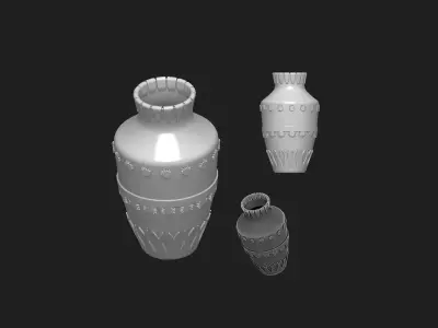 decorative vase 3D print model buy