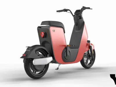 Scooter Yadea v7 3d model 3D model from CGTrader