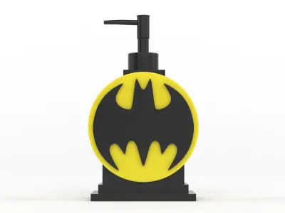 Batman Soap Lotion Dispenser 3D model
