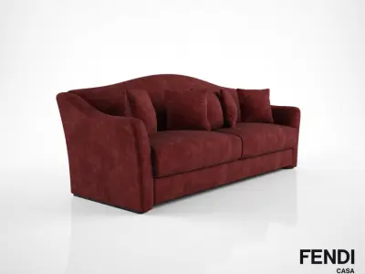 Fendi Casa Faubourg Sofa 3D model