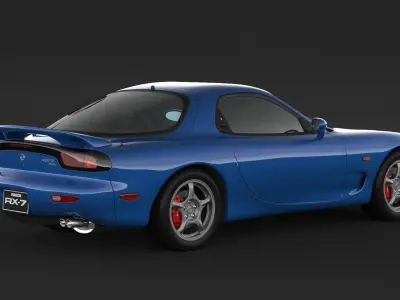 Mazda RX-7 3D model