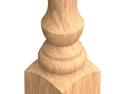 Stair baluster 08 3D print model