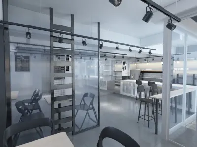 Coffee Shop 2 3D model purchase
